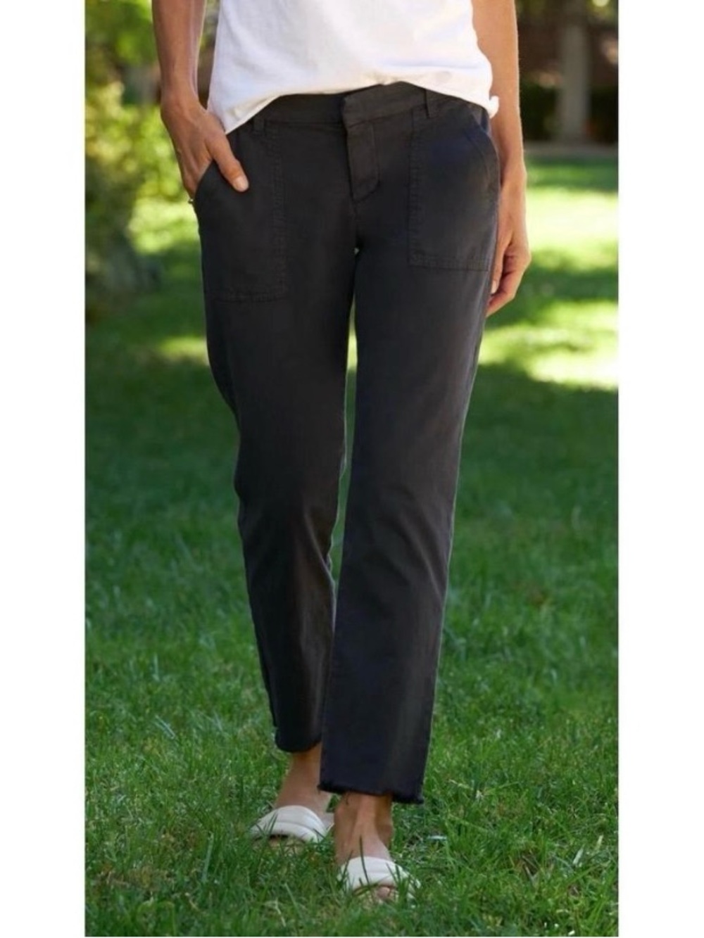 Frank & Eileen Blackstone black pants size 4